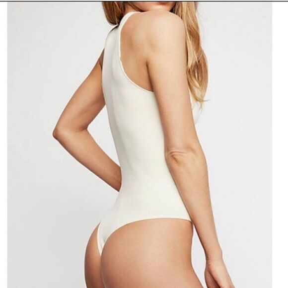 NWOT Free People Intimately Sleeveless Bodysuit - Picture 3 of 14